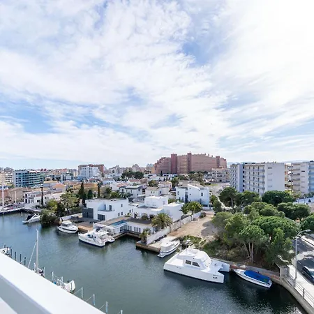 Apartment Milenial Immo Vigata - Maravilloso Duplex Con Vistas Panoramicas A Canales Y Piscina Roses