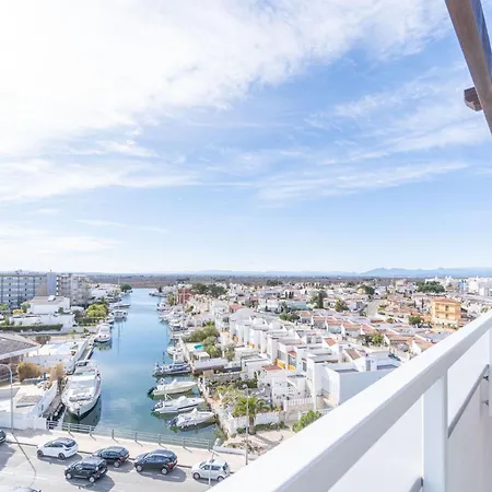 Apartment Milenial Immo Vigata - Maravilloso Duplex Con Vistas Panoramicas A Canales Y Piscina Roses