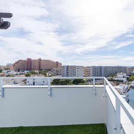 Apartment Milenial Immo Vigata - Maravilloso Duplex Con Vistas Panoramicas A Canales Y Piscina Roses